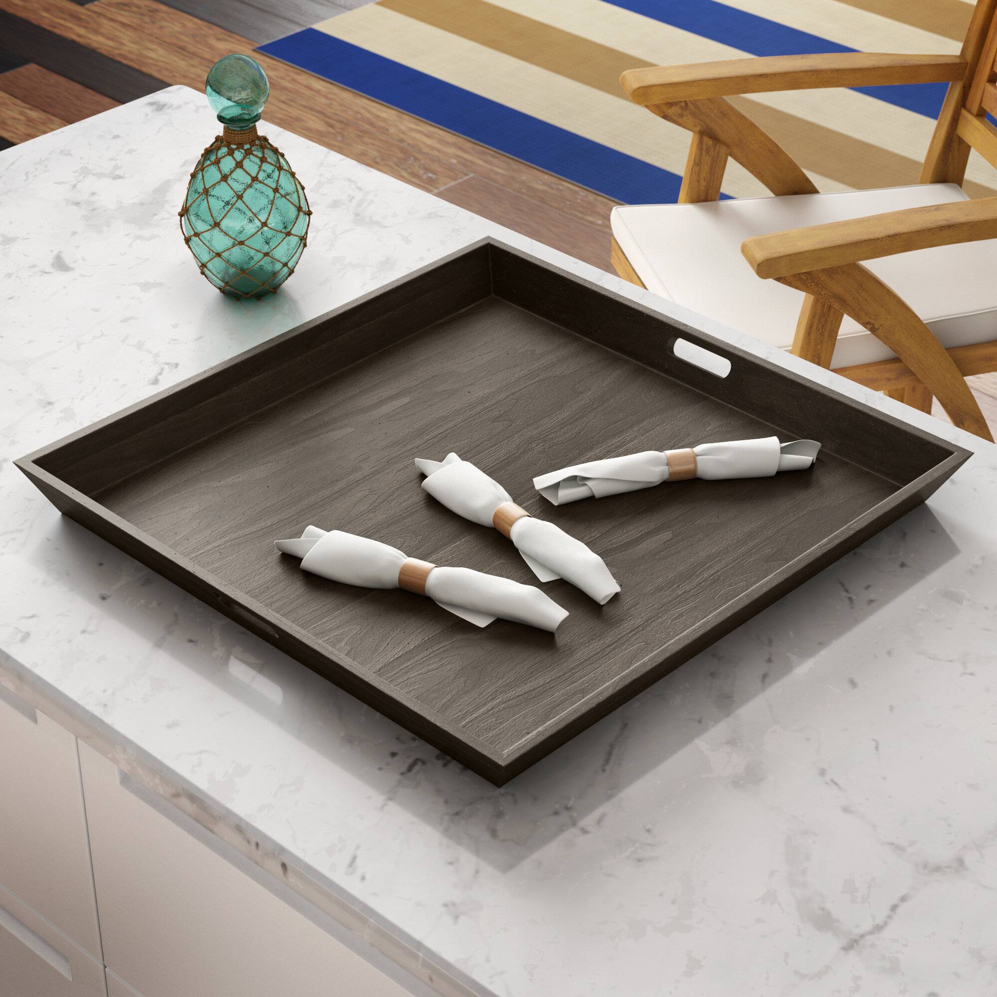 square table tray