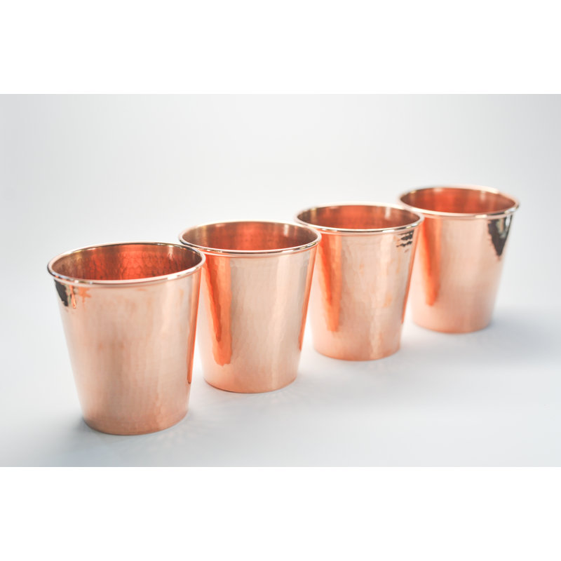 Sertodo Copper CC-18-1 Apa Cup Hand Hammered 100/% Pure Copper Single 18 oz