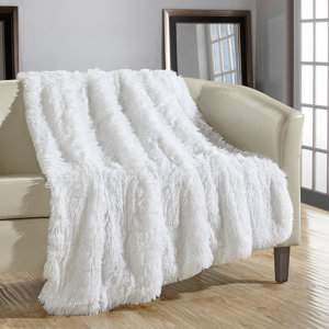 Kostya Shaggy Supersoft Ultra Plush Decorative Throw Blanket