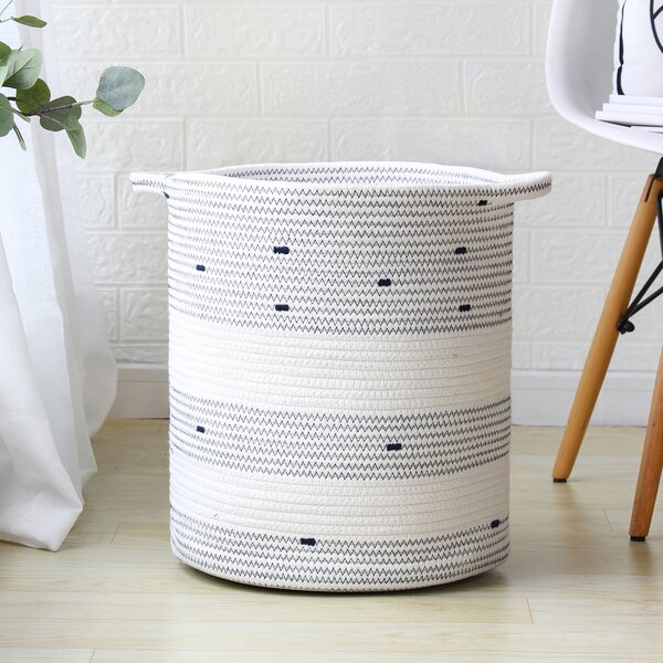 Portable Panda Shape Laundry Basket Foldable Household Bathrooms Storage Basket 