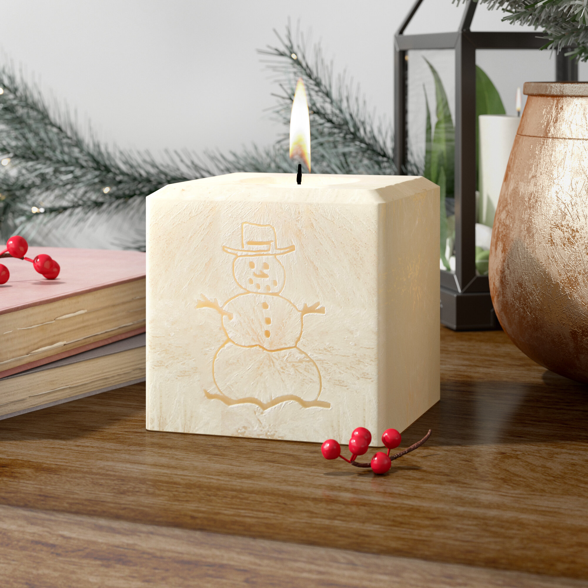 Christmas Pillar Candles You Ll Love In 2020 Wayfair