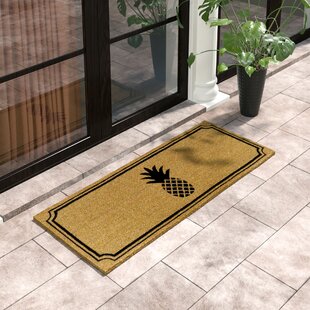 Sydney Pineapple Coir Non Slip Outdoor Door Mat