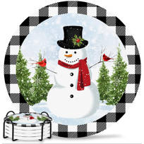 Set of 4 3dRose cst_13823_3 Cute Black Brussels Griffon Red with Santa Hat Ceramic Tile Coasters Set of 4 3dRose cst_13823_3 Cute Black Brussels Griffon Red with Santa Hat Ceramic Tile Coasters