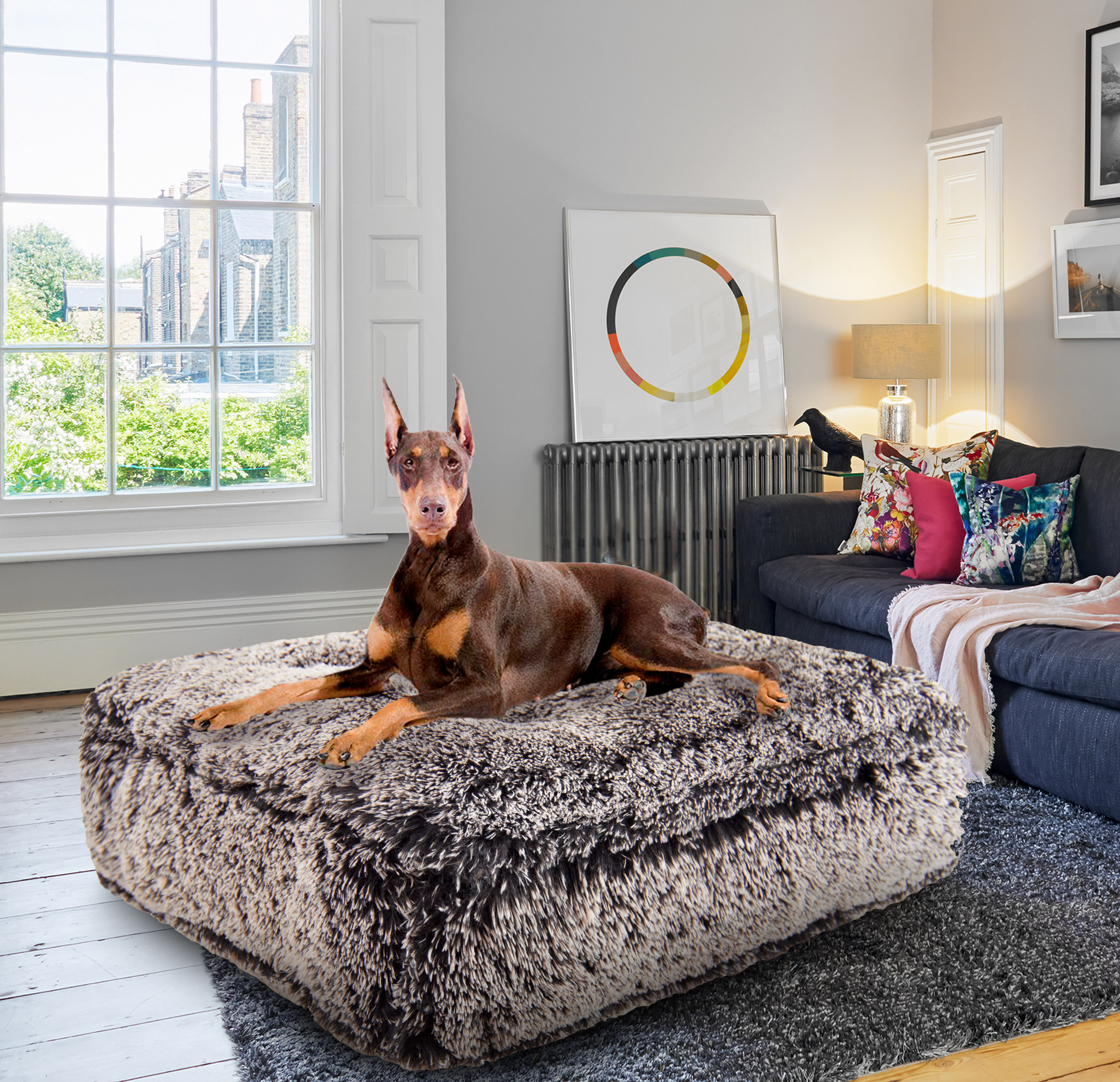 pillows with pets on them