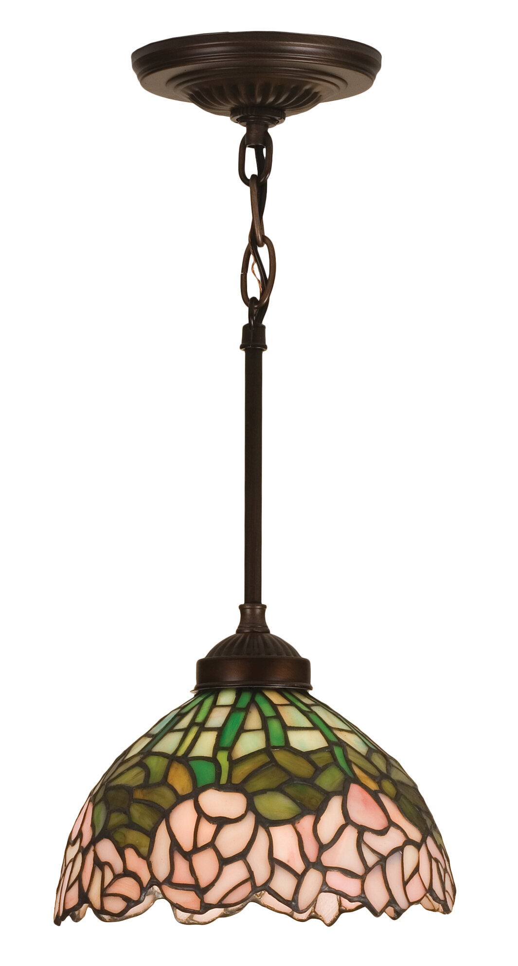 Astoria Grand Diane 1 - Light Single Dome Pendant | Wayfair