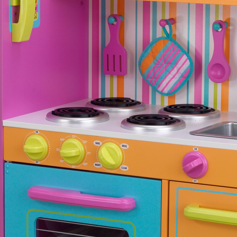 kidkraft deluxe big & bright kitchen