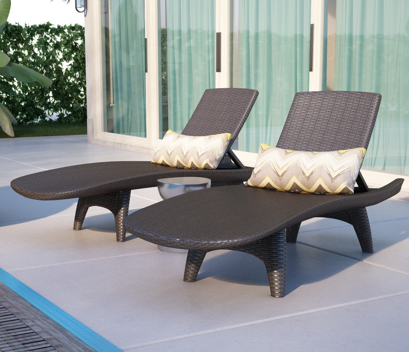 Clarita Sun Lounger Set