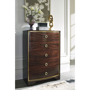 Bevis 5 Drawer Chest by Willa Arlo Interiors
