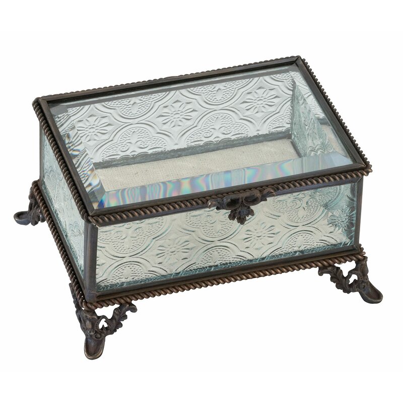 glass jewelry box