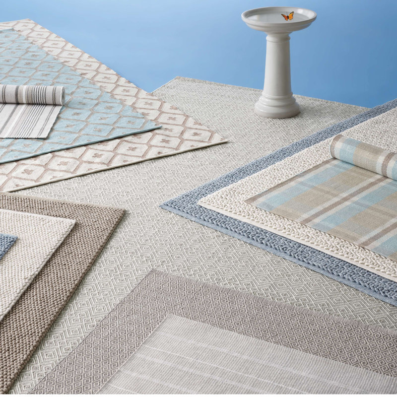Dash And Albert Rugs Crystal Geometric Handmade Flatweave Gray Ivory Indoor Outdoor Area Rug Reviews Wayfair