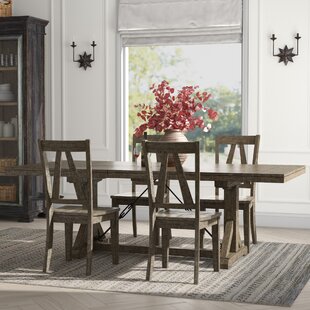 kirkendall 7 piece trestle dining set