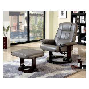 Go to store & view more images Latitude Run Rivenbark Swivel Lounge Chair and Ottoman