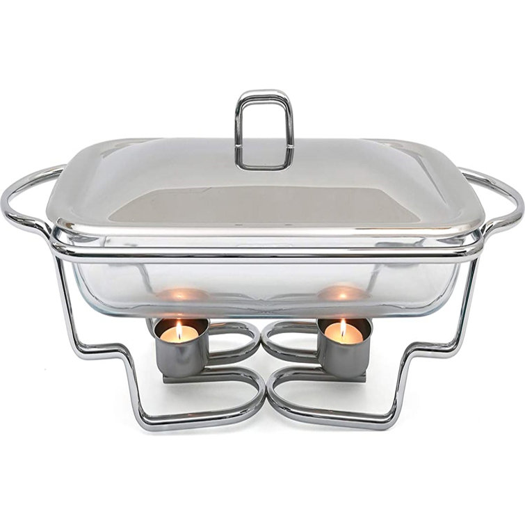 Classic 5qt Stainless Round Chafer Chafing Dish Catering Buffet Warmer Rebate for sale online 