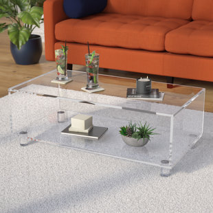 Acrylic Coffee Tables You Ll Love Wayfair Acrylic Coffee Tables You Ll Love Wayfair