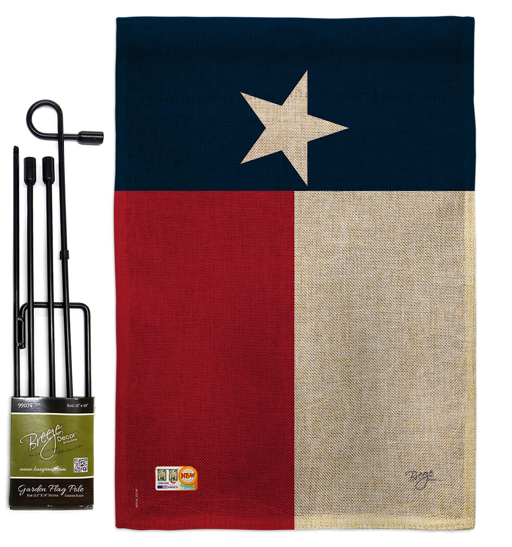 Don't Mess With Texas State Flag 3x5 3'x5' 68D Woven Poly Nylon Flag Banner 