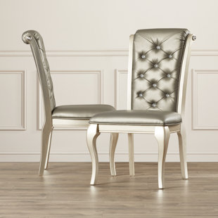 Lane Upholstered Dining Chair (Set Of 2) by House of Hampton Best