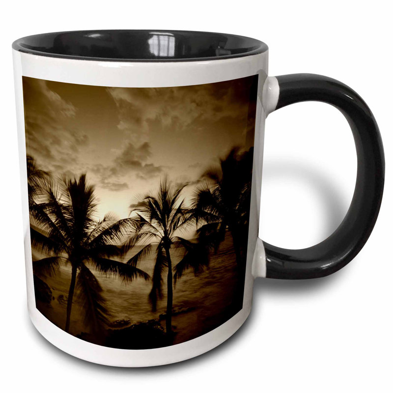 East Urban Home Beach Palm Trees Kona Hawaii Usa Stuart Westmorland Coffee Mug Wayfair