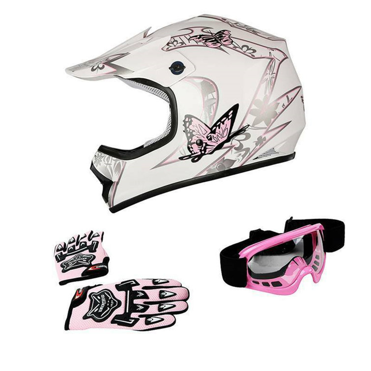 TCMT Youth Child Kids Helmet Full Face 