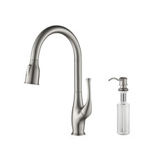 Wayfair | Kitchen Faucets with Soap Dispenser Included