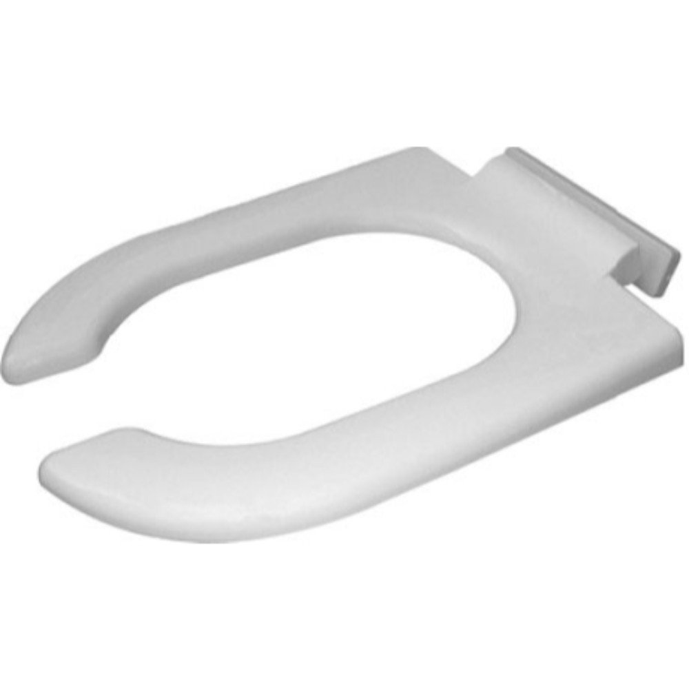 Toilet Seat Elongated by Aqua Plumb Durable Color Matched Hinges White All Hardware Included Fits all Manufacturers/’ Elongated Toilet Bowls. Durable Coated Premium Paint