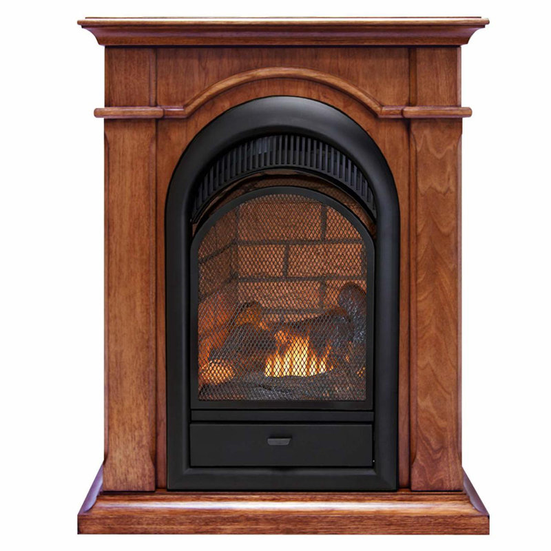 Alcott Hill Karen Vent Free 36 H X 28 W Freestanding Natural Gas