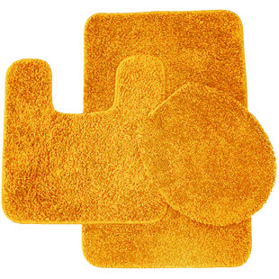 Orange Bathroom Rug Set Wayfair Quickview