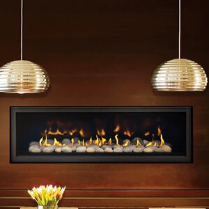 Direct Vent 5th Avenue Linear Wall Mounted Dual Fuel Fireplace
