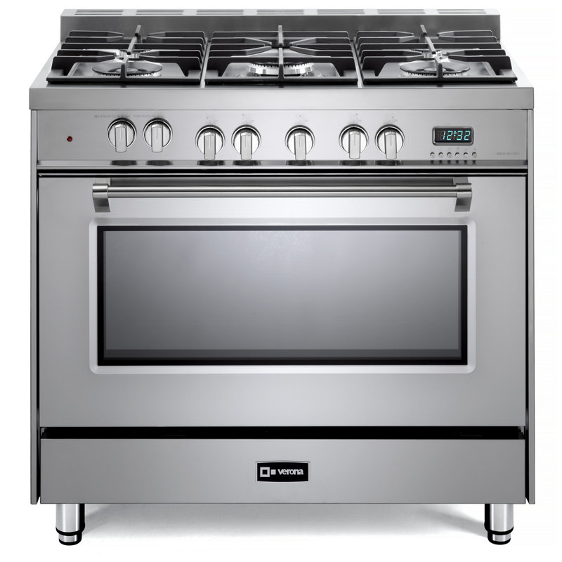 Verona Prestige 36" Freestanding Dual Fuel Single Oven ...