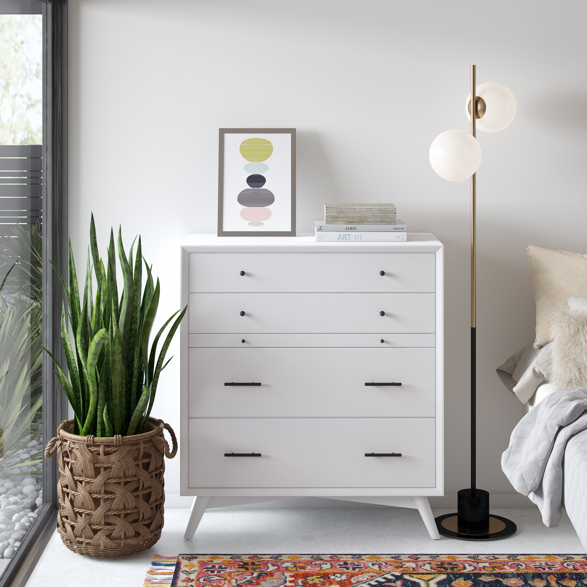 Parocela 4 Drawer Chest Reviews Allmodern