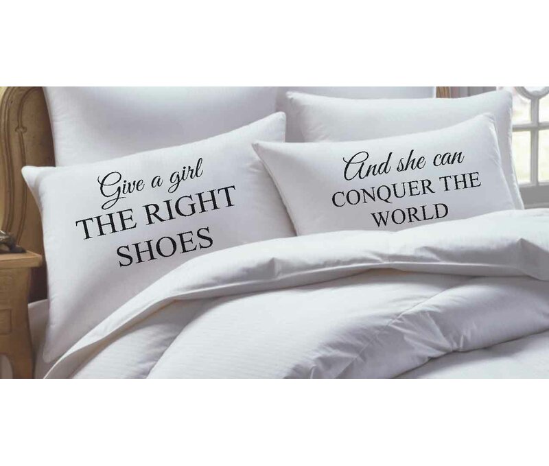 Rk Grace 2 Piece Marilyn Monroe Inspired His Hers Pillowcase Set