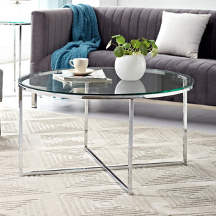Chrome Coffee Tables You Ll Love Wayfair Quickview