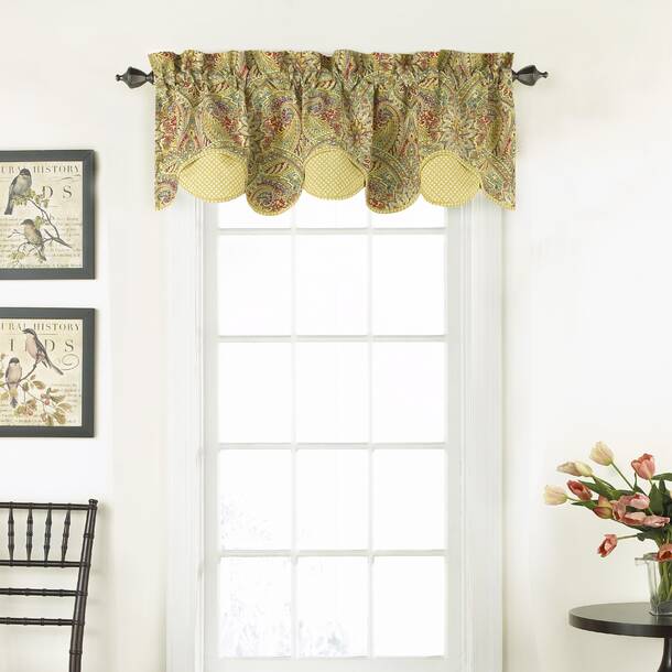 Waverly Norfolk 100% Cotton Room Darkening Curtain Pair & Reviews | Wayfair