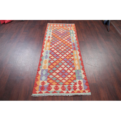 ft runner rug bath hilliard kilim weave turkish wool flat