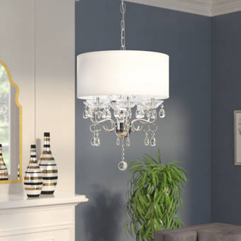 House Of Hampton Catlett 3 Light Candle Style Geometric Pendant Reviews Wayfair
