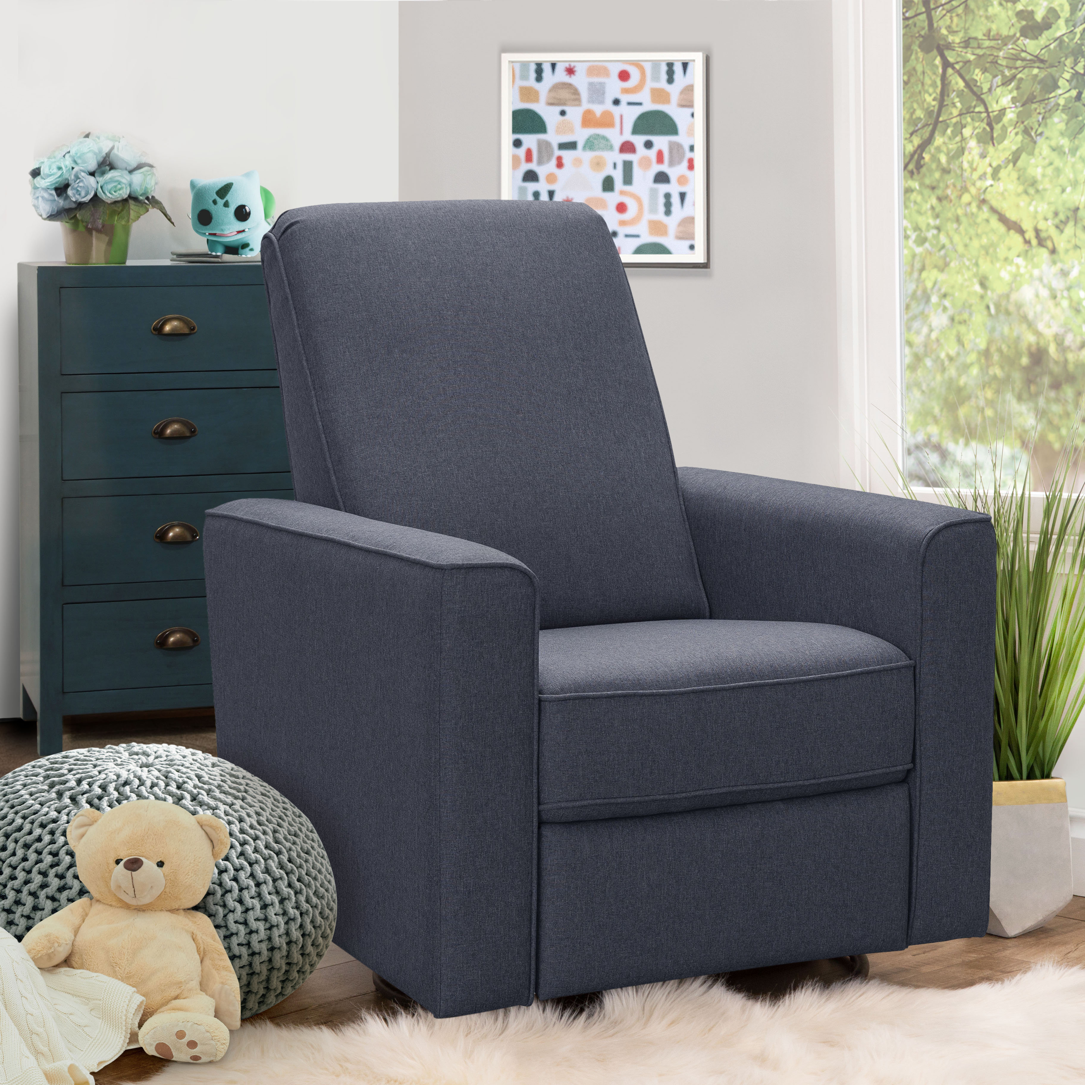 scandinavian baby rocker