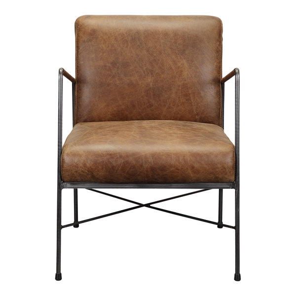 fenton leather armchair