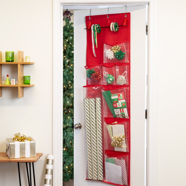 christmas gift wrap organizer