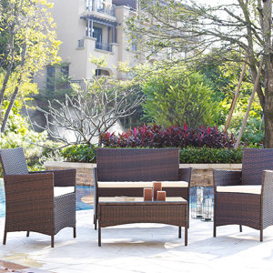 4-Sitzer Loungemöbel-Set Alfred von Home & Haus