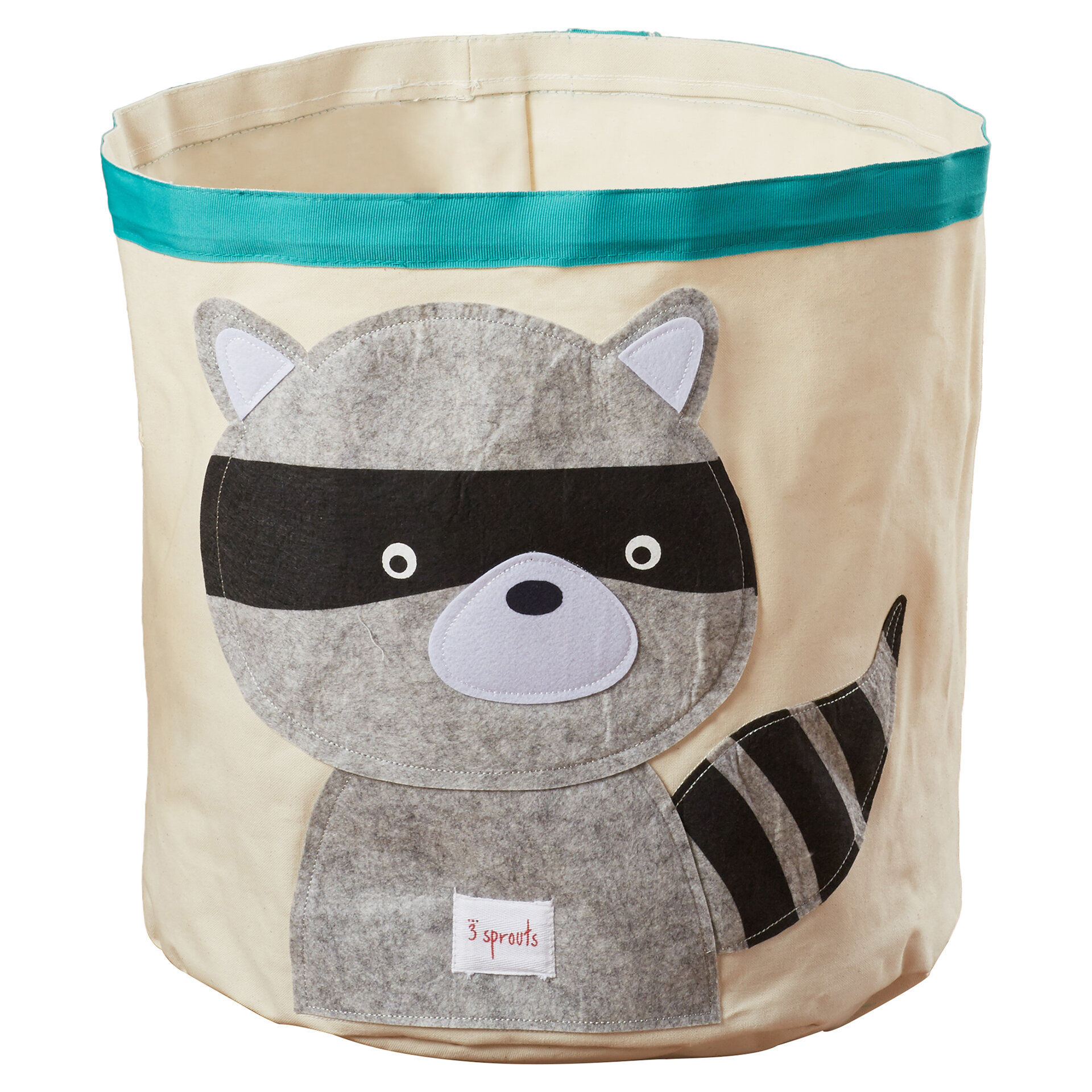 3 sprouts raccoon storage bin