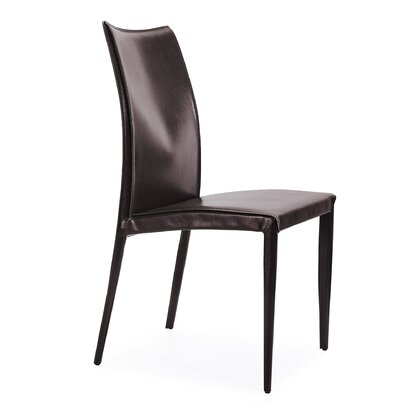 Luxury Genuine Leather Dining Chairs Perigold