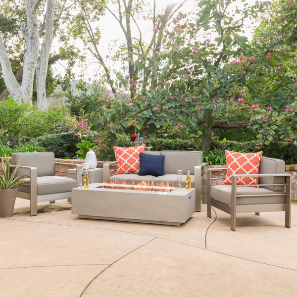 Patio Furniture Fire Pit Sets