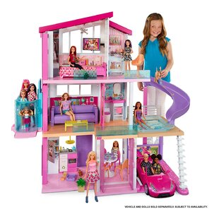 Doll House Furniture Living Room Pink Sofa Bed Dressing Table Hanger Toy Set