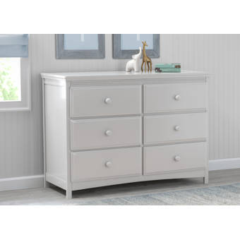 tanner 6 drawer double dresser