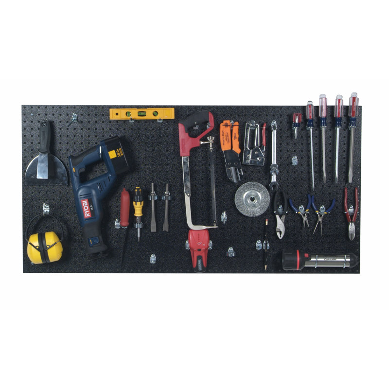 Triton Products Polyethylene 24 H X 48 W Pegboard Kit Wayfair