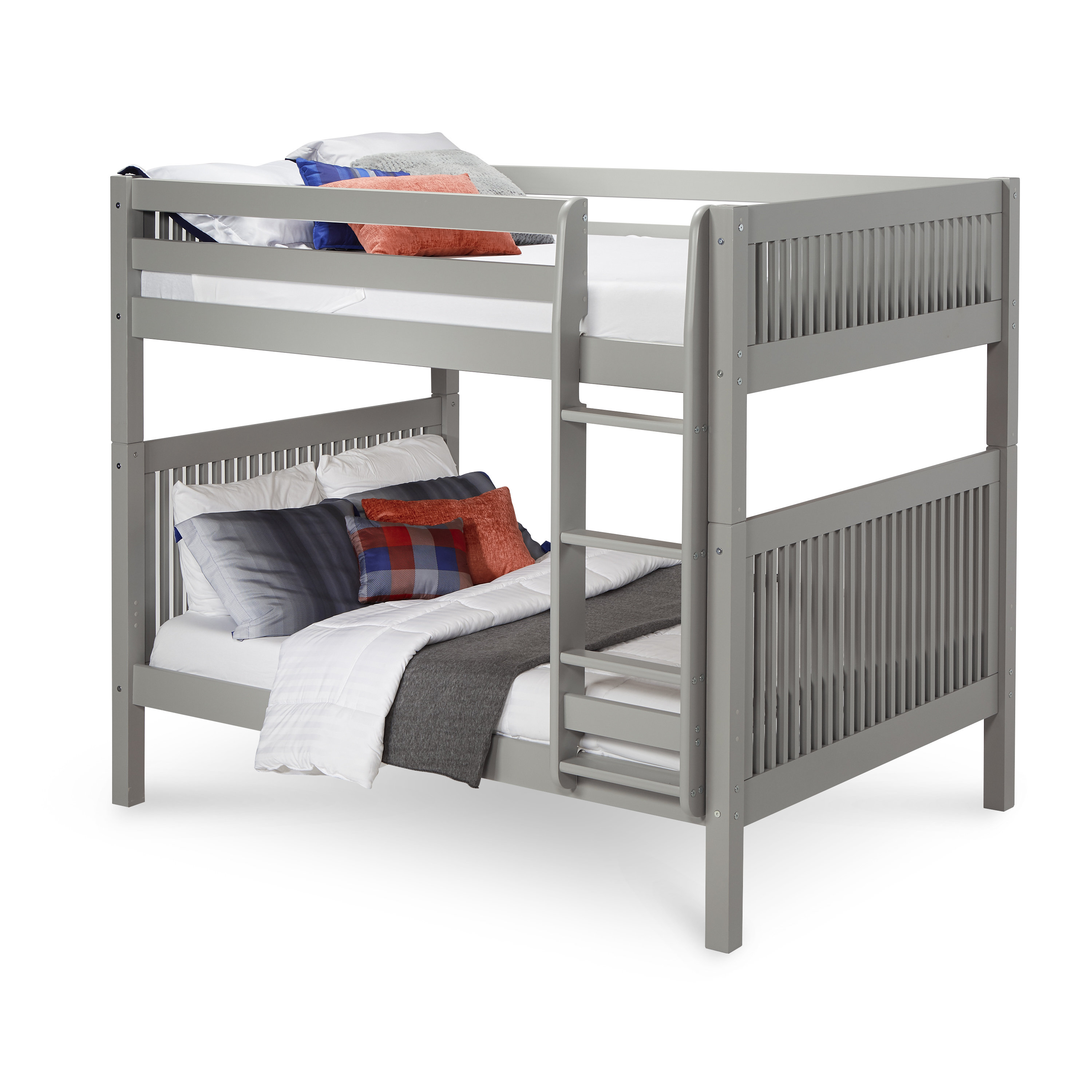 South Shore Tiara Storage Loft Bed In Pure White