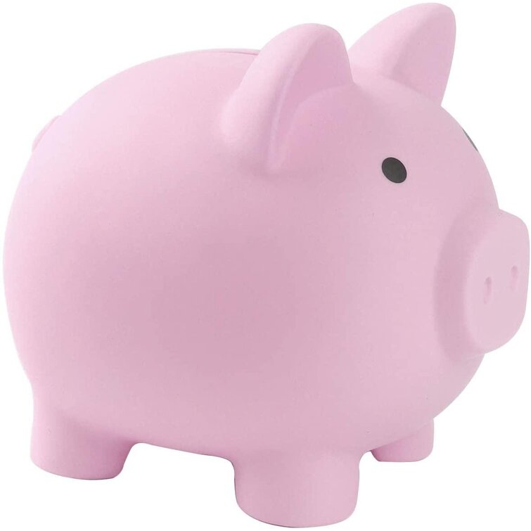Big Piggy Bank Saving Coins Money Box Cash Fund Gift Plastic Pig Children Gift 