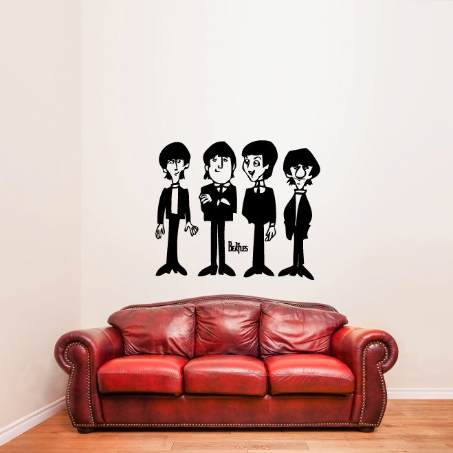 Red Barrel Studio Traditional The Beatles Wall Decal Wayfair