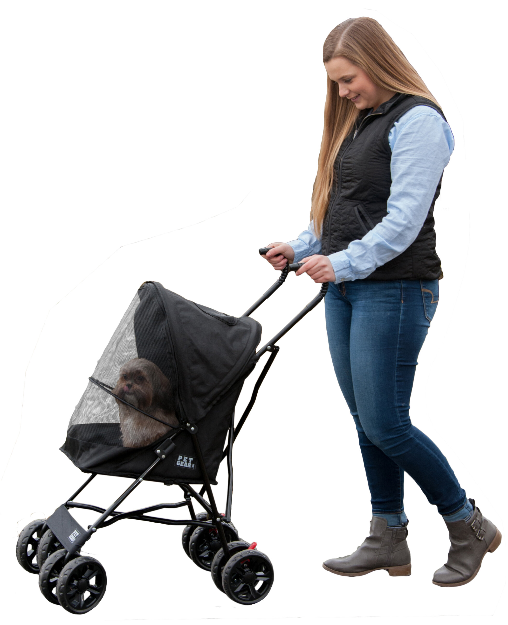 compact dog stroller