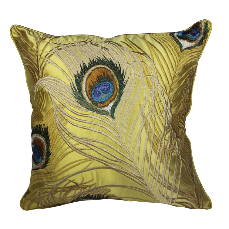 feather throw pillows