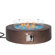 Arlmont & Co. Koby 19'' H x 42'' W Concrete Propane Outdoor Fire Pit ...